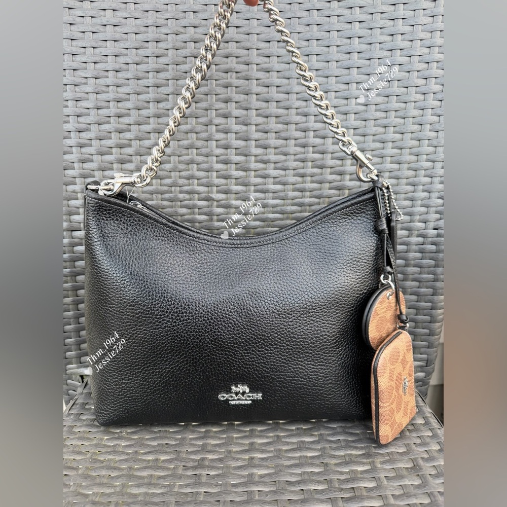 NWT！COACH Laurel Shoulder Bag
With Mirror Charm And Pouch（CBI94）holiday gift